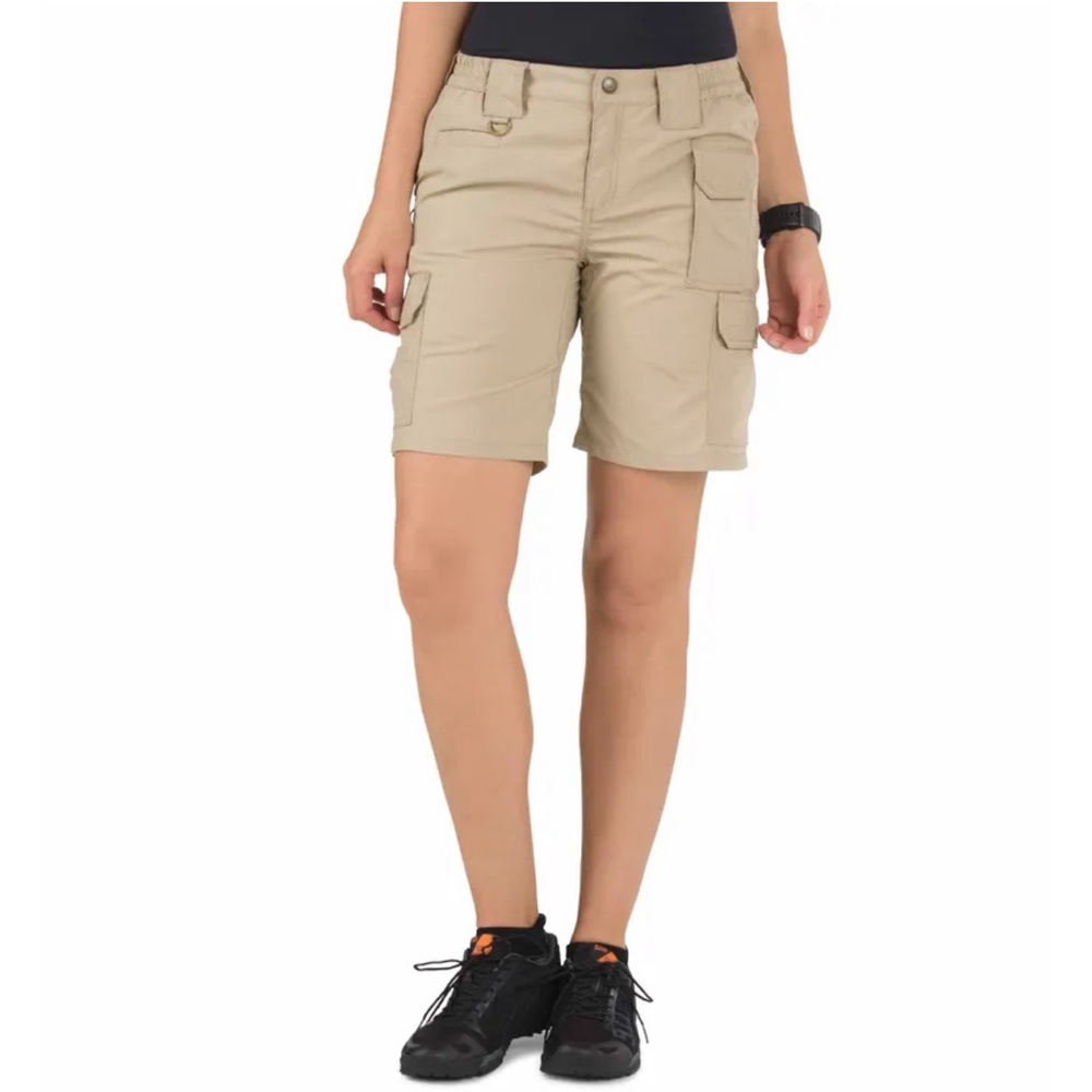 5.11 Tactical‎ Women’s Taclite Pro 9” Ripstop Shorts Khaki Size 4 NWT/NEW